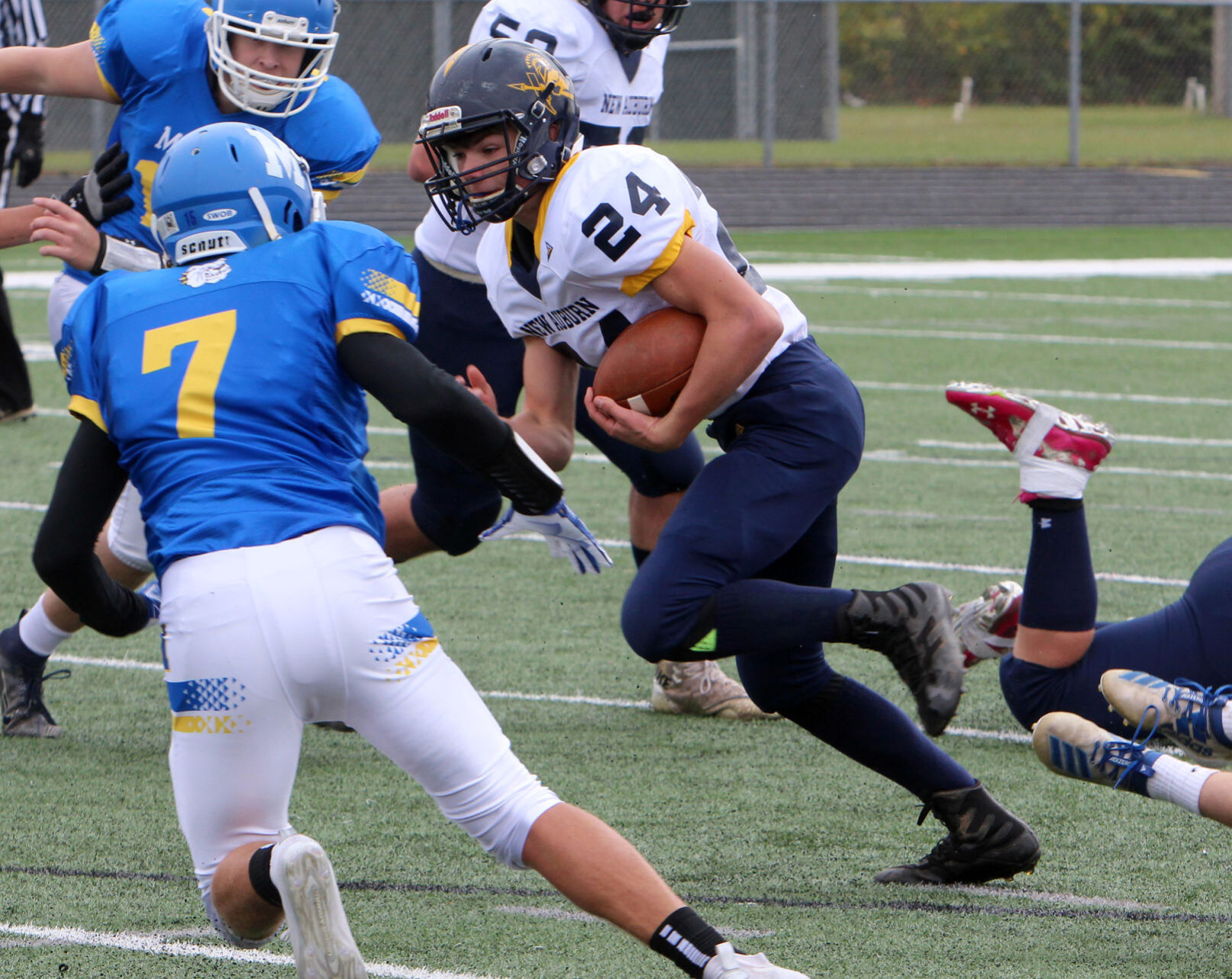 New Auburn at McDonell football 10-3-20